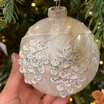 Новорічна іграшка Trot Vetro Barocco D10 02