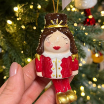 Новорічна іграшка Soldatino Lei Topo H10 03