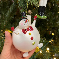 Новорічна іграшка Babbo Uomo Vetro H10 02