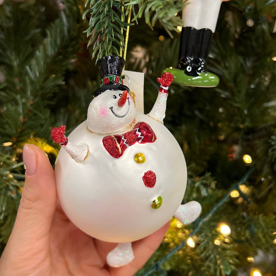 Новорічна іграшка Babbo Uomo Vetro H10 02