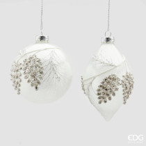 Новорічна іграшка Trot Vetro Barocco D10 02