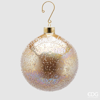Новорічна іграшка Palla Vetro Microbolle D12