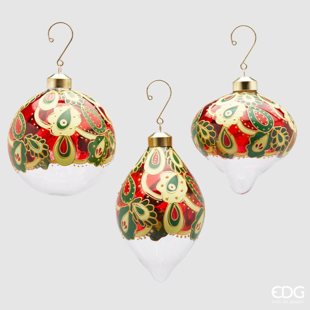 Palla Fuso Vetro Damasco D10 03