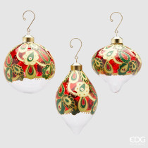 Palla Fuso Vetro Damasco D10 03