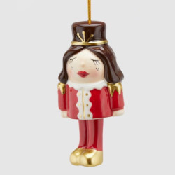 Новорічна іграшка Soldatino Lei Topo H10 03