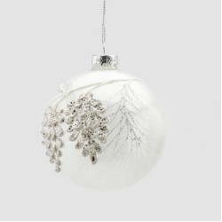 Новорічна іграшка Trot Vetro Barocco D10 02