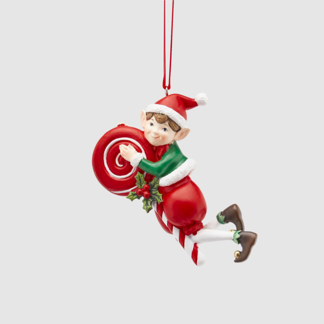 Новорічна іграшка Elfo Polly H11 02