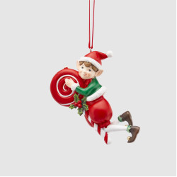 Новорічна іграшка Elfo Polly H11 02