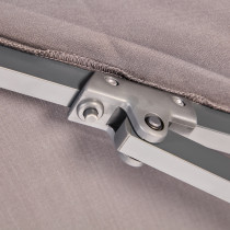 Парасолька Eolo Pureti 2.5x2.5 Taupe Sand з базою Bond 35