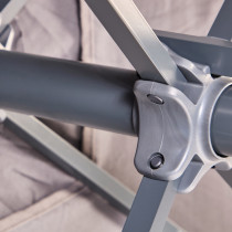 Парасолька Eolo Pureti 2.5x2.5 Taupe Sand з базою Bond 35