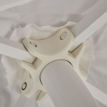 Парасолька Eolo Pureti 2.5x2.5 White з базою Bond 35