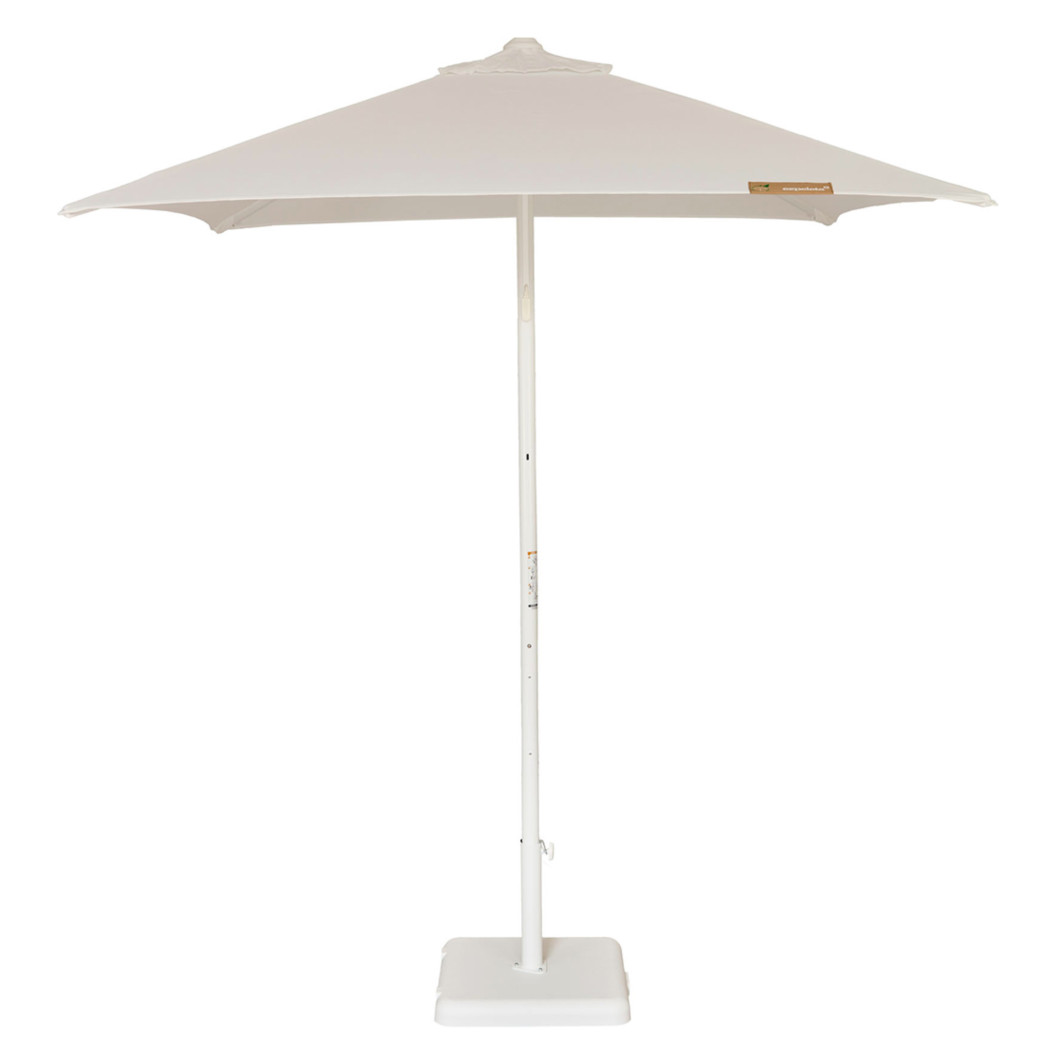 Парасолька Eolo Pureti 2.5x2.5 White з базою Bond 35