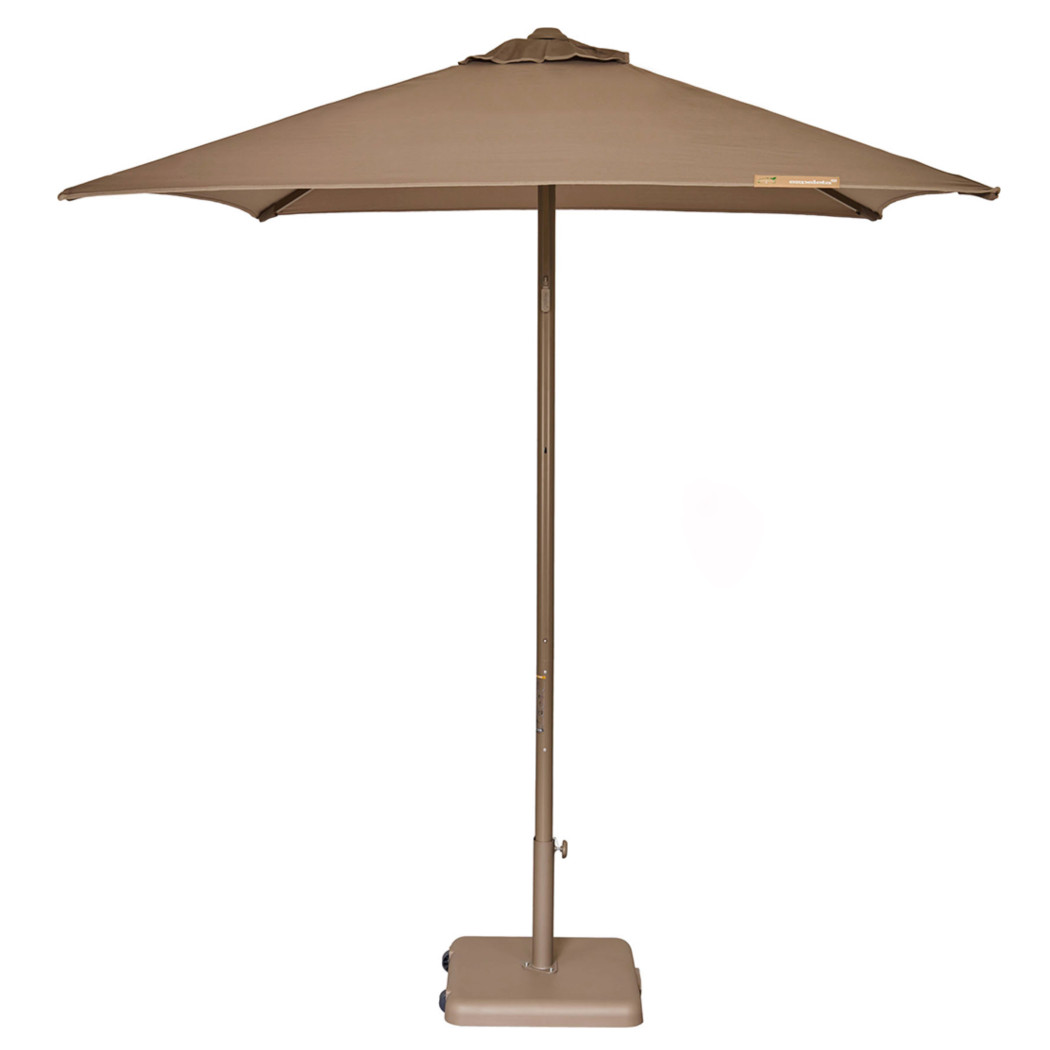 Парасолька Eolo Pureti 2.5x2.5 Taupe з базою Bond 35