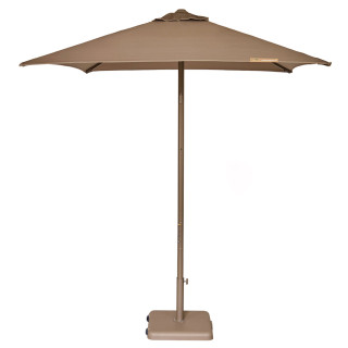 Парасолька Eolo Pureti 2.5x2.5 Taupe з базою Bond 35
