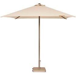 Парасолька Eolo Pureti 2.5x2.5 Taupe Sand з базою Bond 35