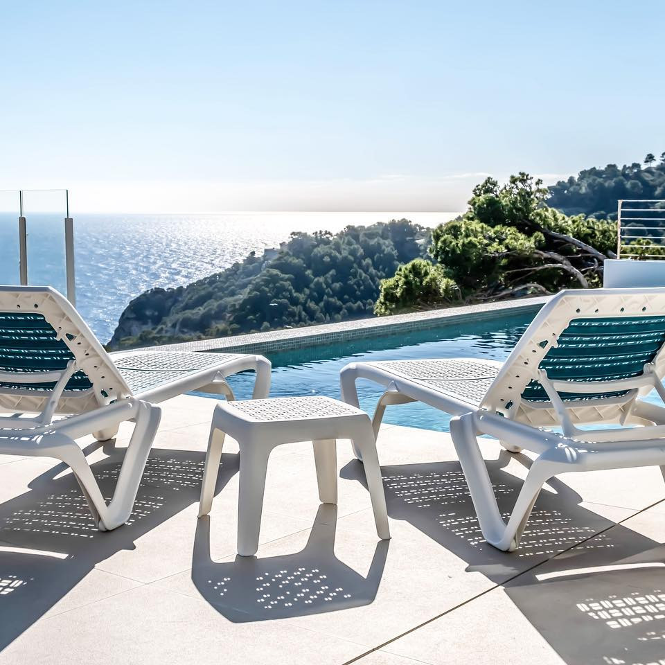 Шезлонг Eva Pro - Mario Eskenazi - Sky Blue