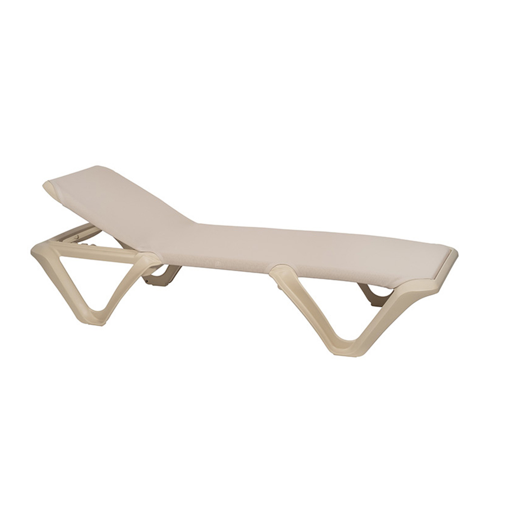 Шезлонг Eva Pro - PRESTIGE FRAME - Tortora