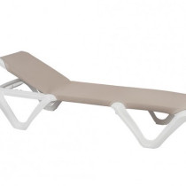 Шезлонг EVA PRO - Blanco Mate