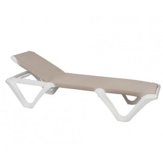 Шезлонг EVA PRO - Blanco Mate