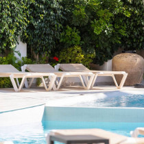 Шезлонг Eva Pro - PRESTIGE FRAME - Bronze