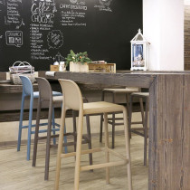 Барний стілець Faro Bianco