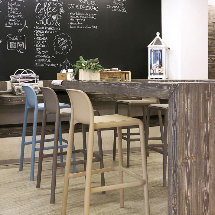 Барний стілець Faro Bianco