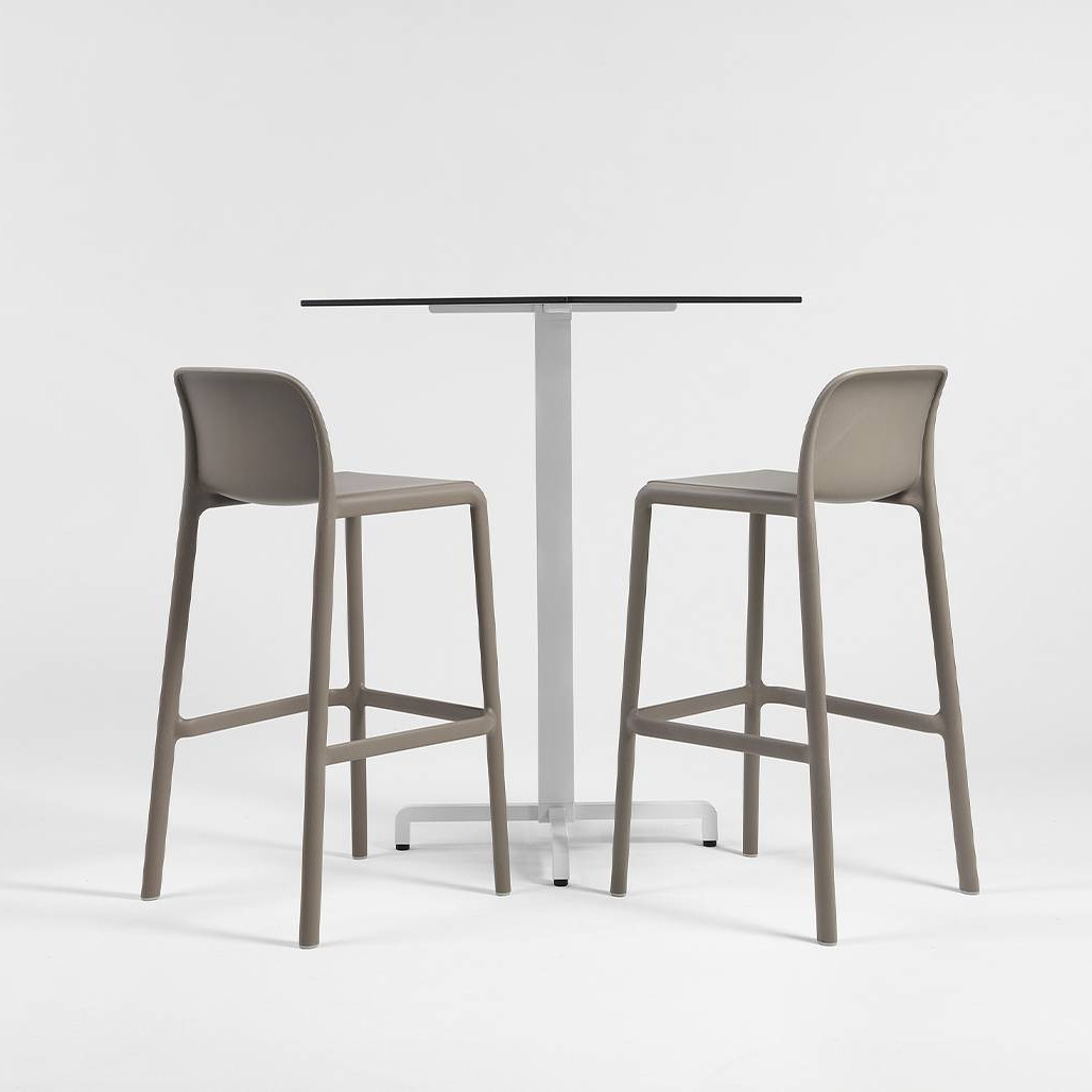 Барний стілець Faro Antracite