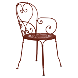 1900 Armchair Red Ochre