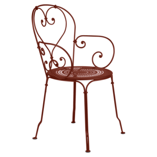 1900 Armchair Red Ochre