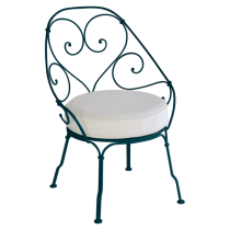 1900 Cabriolet Armchair Acapulco Blue