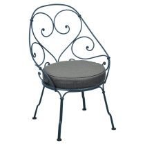 1900 Cabriolet Armchair Acapulco Blue
