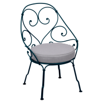 1900 Cabriolet Armchair Acapulco Blue