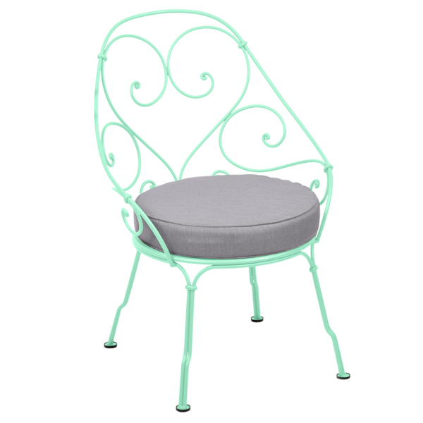 1900 Cabriolet Armchair Opaline Green