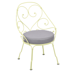 1900 Cabriolet Armchair Frosted lemon