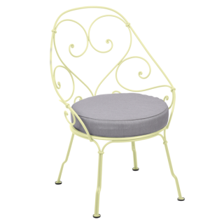 1900 Cabriolet Armchair Frosted lemon
