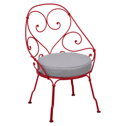1900 Cabriolet Armchair Poppy