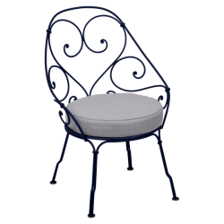 1900 Cabriolet Armchair Deep Blue