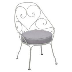 1900 Cabriolet Armchair Steel Grey