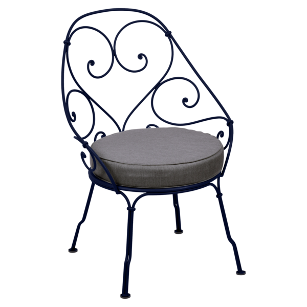 1900 Cabriolet Armchair Deep Blue