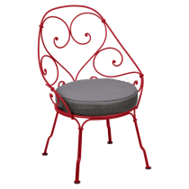 1900 Cabriolet Armchair Poppy