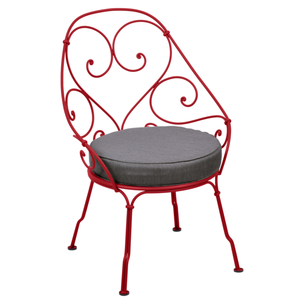 1900 Cabriolet Armchair Poppy