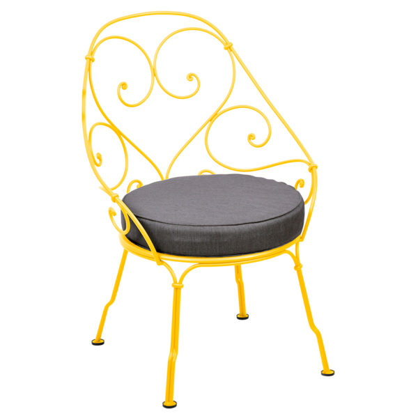 1900 Cabriolet Armchair Honey