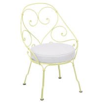1900 Cabriolet Armchair Frosted lemon