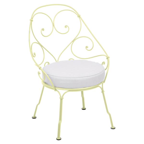 1900 Cabriolet Armchair Frosted lemon