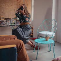 1900 Low Table 45 Clay Grey