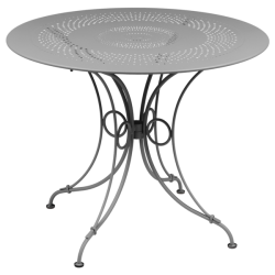 1900 Table 96 Steel Grey