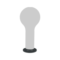 Aplo Magnetic Base Anthracite