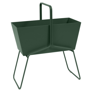 Basket High Planter Cedar Green
