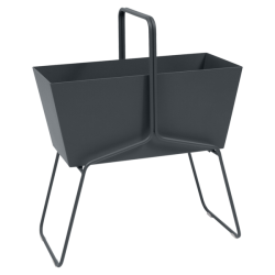 Basket High Planter Anthracite