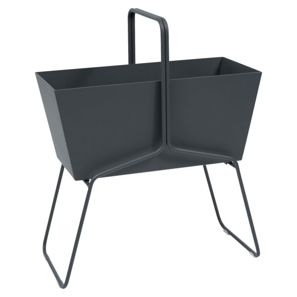 Basket High Planter Anthracite